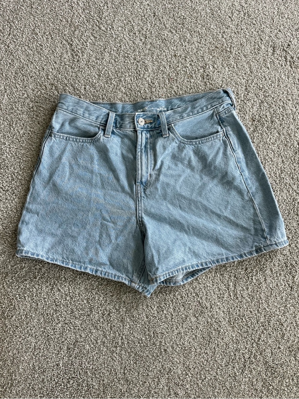 Old Navy Light Blue Denim High-Rise Women's Shorts